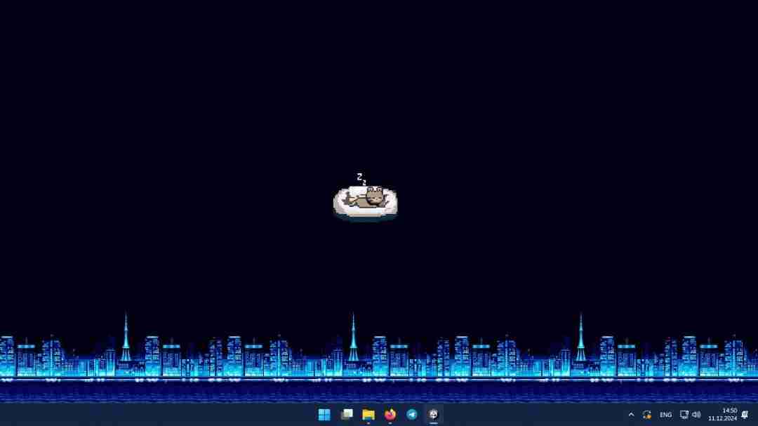 屏幕上的猫 让你的桌面萌起来！