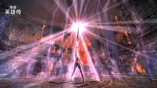 圣枪女骑士！《洛奇英雄传》新角色“内文”技能姿态欣赏！