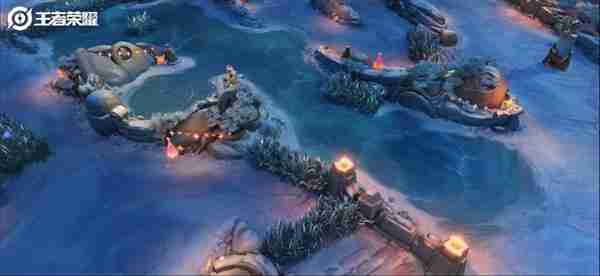 腾讯《王者荣耀》首次地图换季：冰雪5V5峡谷今天正式上线