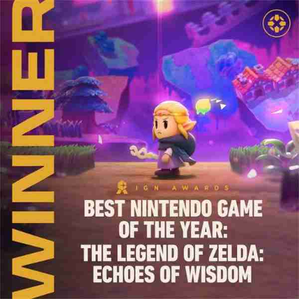 《塞尔达传说：智慧的再现》获IGN年度最佳任天堂游戏