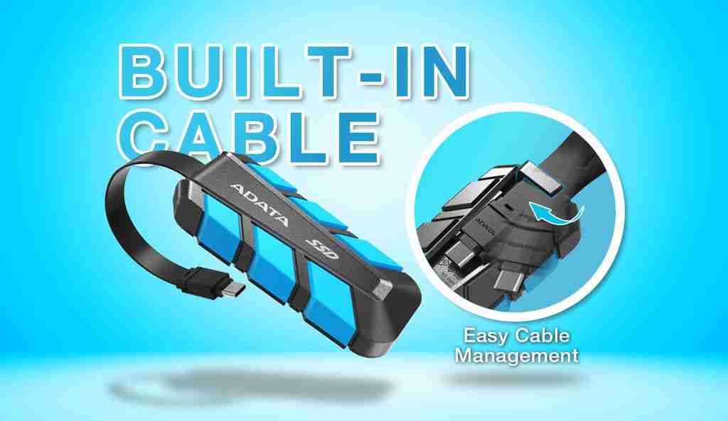 威刚 SC740 移动固态硬盘登场：内置线缆、军规防摔，最高 1050 MB/s 读取、2TB 容量