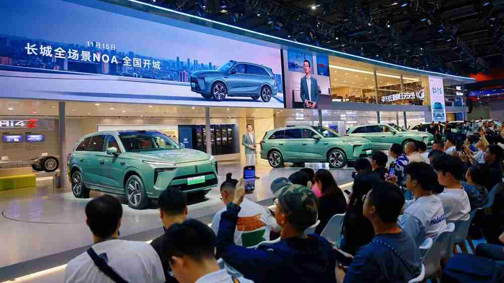 全场景NOA全国开城 长城汽车闪耀广州车展
