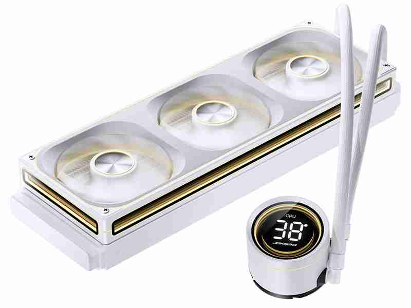 连体吹排风扇 +1：乔思伯推出 TH ARGB 系列一体式水冷散热器