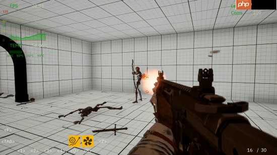 脑洞射击新游《FPS Quest》上线Steam：FPS即生命值 降画质求生