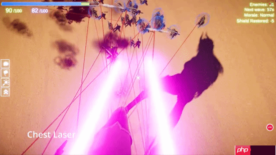 女巨人游戏《Size Warfare》1.3版本添加新招式