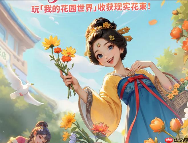 我的花园世界小游戏免费畅玩 我的花园世界抖音网页版免登录