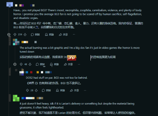 《博3》对比《神界》！谁更黑深残引粉丝热议