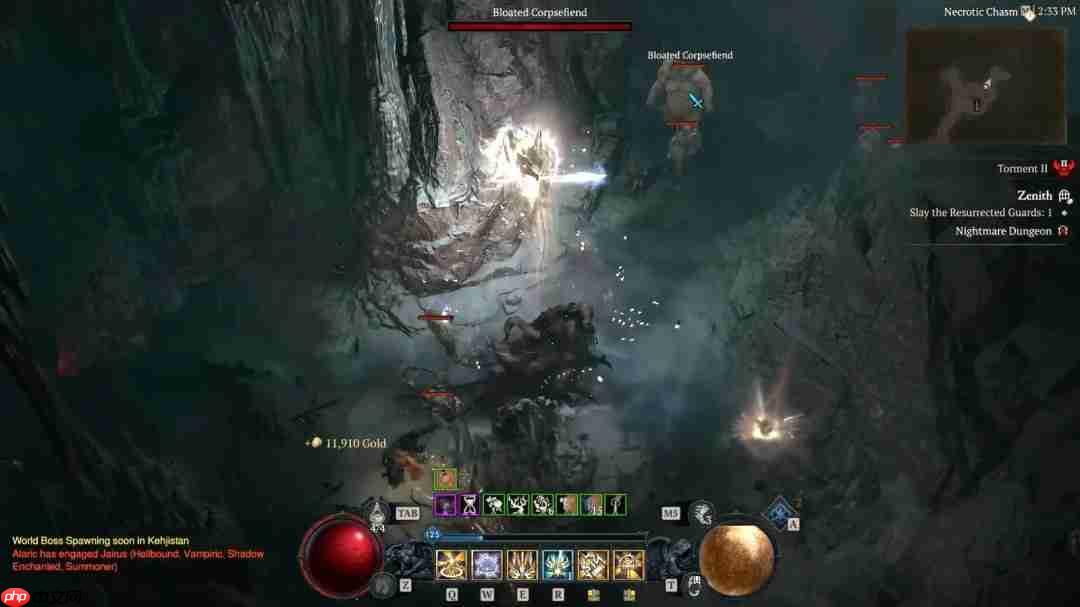 《暗黑破坏神4》圣骑士实机演示 威风凛凛很强力