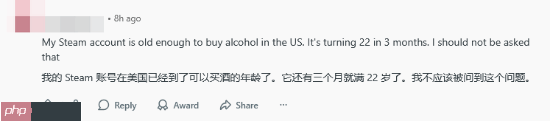 大量用户呼吁Steam优化年龄验证机制！我账号都成年了