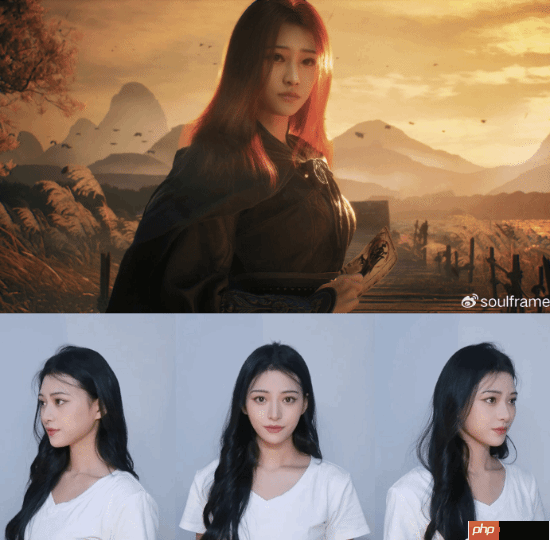 本人超好看！影之刃零女脸模回应:看到游戏形象很开心