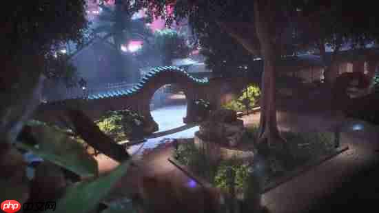 超爽FPS《终极角逐》推出国风新地图！赛博朋克+古典中式建筑