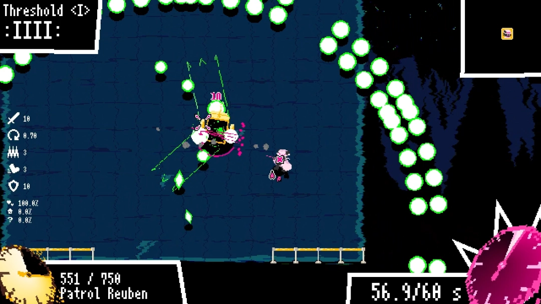 时间暂停弹幕Roguelike 《时间掠夺者亨迪》今日于Steam & Stove双平台正式上线