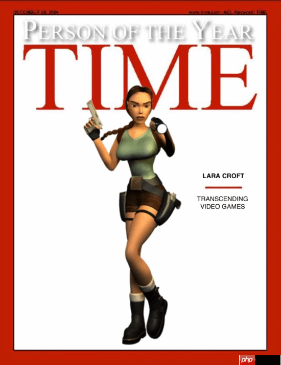 《古墓丽影》劳拉获两项吉尼斯纪录：登杂志封面最多的游戏角色！