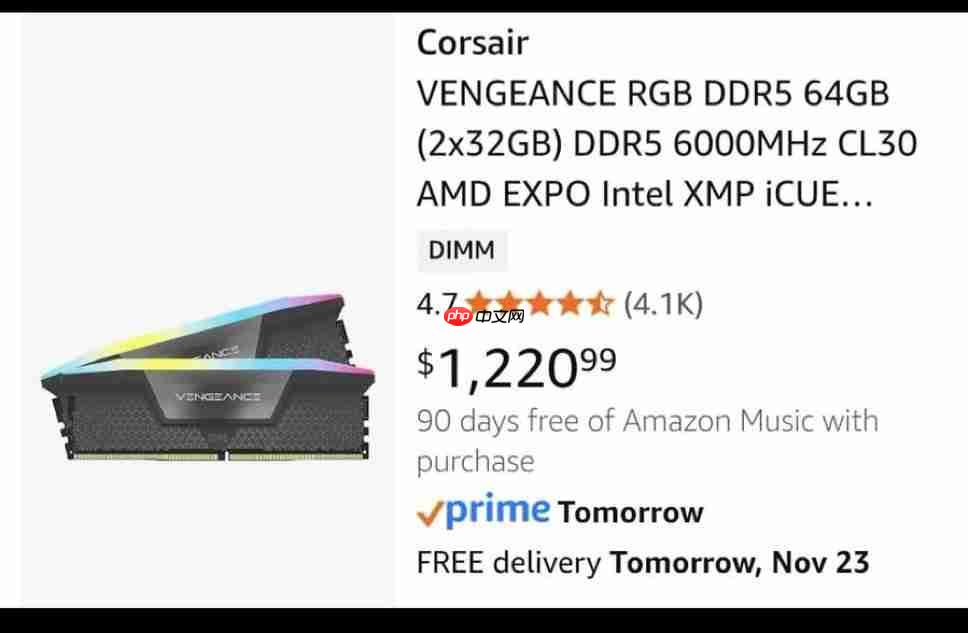 Epic CEO：内存涨价将对高端游戏造成多年伤害