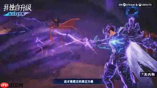 国区188元！号称无内购！《我独自升级：起立·觉醒》今日发售