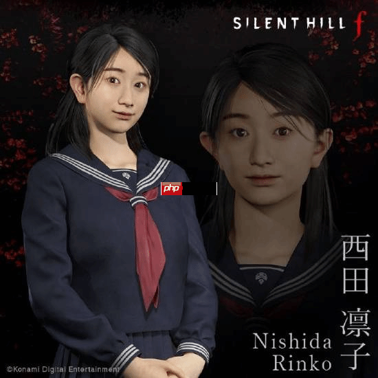 《寂静岭f》凛子演员近照：可爱到想被她从楼梯上推倒