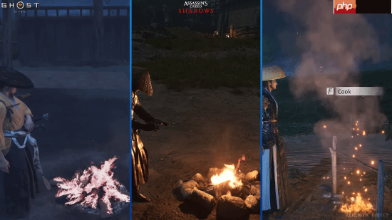 《燕云十六声》对比《羊蹄山之魂》《刺客信条影》：把外国玩家香晕了